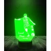Plexido 3D LED naktinė lempa Lionel Leo Messi futbolo žaidėjas