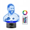 Plexido 3d Led Naktinė Lempa su vardu - Sergio Ramos