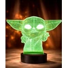 Plexido 3D LED Star Wars Baby Yoda Grogu naktinės lempos dovana