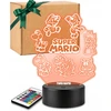 Plexido 3D Super Mario Bros. LED lempa su vardu vaikui kaip dovana