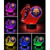 Plexido Lamine Yamal FC Barcelona 3D LED naktinė lempa su vardo dovana
