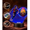 Plexido Lamine Yamal FC Barcelona 3D LED naktinė lempa su vardo dovana