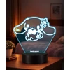 Plexido Lampka LED 3D Hello Kitty Cinnamoroll Sanrio su Imieniem Na Prezent