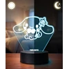 Plexido Lampka LED 3D Hello Kitty Cinnamoroll Sanrio su Imieniem Na Prezent