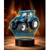 Plexido Lampka LED 3D New Holland Traktor su Imieniem Dla Chłopca Na Prezent