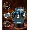 Plexido Lampka LED 3D New Holland Traktor su Imieniem Dla Chłopca Na Prezent