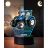 Plexido Lampka LED 3D New Holland Traktor su Imieniem Dla Chłopca Na Prezent