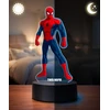 Plexido Lampka LED 3D Spider-Man Marvel su Imieniem Dla Dziecka Prezent