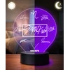 Plexido Lampka LED 3D Stray Kids K-Pop Personalizowana su Imieniem Prezent