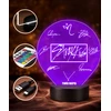 Plexido Lampka LED 3D Stray Kids K-Pop Personalizowana su Imieniem Prezent