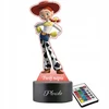 Plexido Lampka LED 3D Toy Story Buzz Jessie su Imieniem Dla Dziecka Na Prezent Bajka