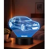 Plexido Lampka Nocna 3D LED BMW E46 Coupe Samochód Prezent