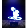 Plexido Lampka Nocna 3D LED Dj Muzyka Imię Prezent