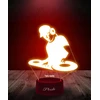 Plexido Lampka Nocna 3D LED Dj Muzyka Imię Prezent