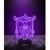 Plexido Lampka Nocna 3D LED Genshin Scaramouche Anime