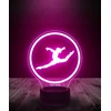 Plexido Lampka Nocna 3D LED Lekkoatleta Gimnastyczka