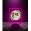 Plexido Lampka Nocna 3D LED Pamiątka Chrztu Świętego Imię