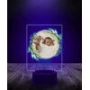 Plexido Lampka Nocna 3D LED Pamiątka Chrztu Świętego Imię