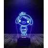 Plexido Lampka Nocna 3D LED Piesek Dusia Oktonauci Prezent