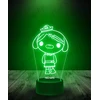 Plexido Lampka Nocna 3D LED Piesek Dusia Oktonauci Prezent