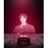 Plexido Lampka Nocna 3D LED Zespół BTS Jin Muzyka K-pop Na Prezent + Pilot