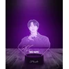 Plexido Lampka Nocna 3D LED Zespół BTS Jin Muzyka K-pop Na Prezent + Pilot