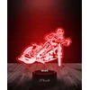 Plexido Lampka Nocna 3D LED Żużel Motor Prezent Grawer