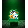 Plexido Lampka Nocna Bajka Oktonauci Kwazii Barnales Peso Postacie Prezent LED 3D