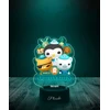 Plexido Lampka Nocna Bajka Oktonauci Kwazii Barnales Peso Postacie Prezent LED 3D