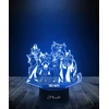 Plexido Lampka Nocna Dla Dzieci Bajka Hazbin Hotel Postacie Twój Grawer Imię LED 3D