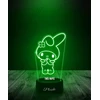 Plexido Lampka Nocna Hello Kitty My Melody Na Prezent Grawer Twoje Imię LED 3D