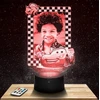 Plexido Lampka Nocna LED 3D AUTA ZYGZAK Twoje Zdjęcie
