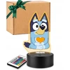 Plexido Lampka Nocna LED 3D Bluey Bajka Dla Dziecka Personalizowana