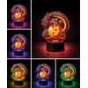 Plexido Lampka Nocna LED 3D Dragon Ball Z Goku Shenron Prezent Imieniem Anime Manga