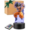 Plexido Lampka Nocna LED 3D Goku Dragon Ball Anime Personalizowany Prezent dla Fana