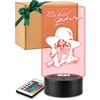 Plexido Lampka Nocna LED 3D Michael Jackson Autograf Dla Fana Personalizowana Imię