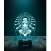 Plexido Lampka Nocna LED 3D Undertale W.D Gaster Sans Prezent Twój Napis Grawer