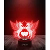 Plexido Lampka Nocna LED 3D Vienaragis Pegaz Grawer Pilot