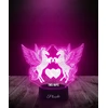 Plexido Lampka Nocna LED 3D Vienaragis Pegaz Grawer Pilot