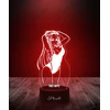 Plexido Lampka Nocna LED 3D Zero Two Darling in the Franxx Anime Prezent Twój Napis