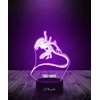 Plexido Lampka Nocna Obcy Rumulus Alien Film Grawer Imię na Prezent 3D LED