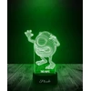 Plexido Lampka Nocna Potwory i Spółka Mike Wazowski Na Prezent Twoje Imię LED 3D