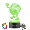 Plexido Lampka Nocna Potwory i Spółka Mike Wazowski Na Prezent Twoje Imię LED 3D