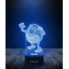 Plexido Lampka Nocna Potwory i Spółka Mike Wazowski Na Prezent Twoje Imię LED 3D