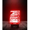 Plexido Lampka Nocna Samochód Nissan Skyline Prezent Grawer Twoje Imię LED 3D