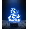 Plexido Lampka Nocna Serial Dragon Ball Super Goku Twój Napis Prezent Imię 3D LED