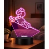 Plexido Lampka Nocna Strzykawka Pielęgniarka Twój Napis Grawer Prezent Imię 3D LED