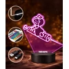 Plexido Lampka Nocna Strzykawka Pielęgniarka Twój Napis Grawer Prezent Imię 3D LED