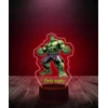 Plexido Lampka Nocna su Nadrukiem 3D LED Hulk Imię Prezent