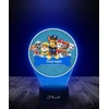 Plexido Lampka Nocna su Nadrukiem 3D LED Psi Patrol Prezent